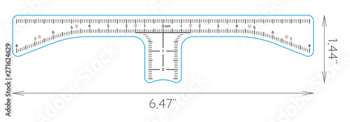 Measurement of eyebrows