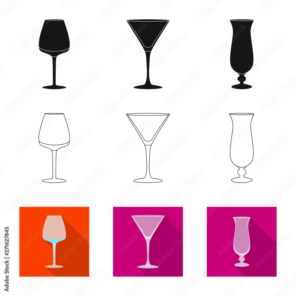 Vector illustration of form and celebration icon. Collection of form and volume stock symbol for web. Vector illustration of form and celebration icon. Collection of form and volume stock symbol for web.