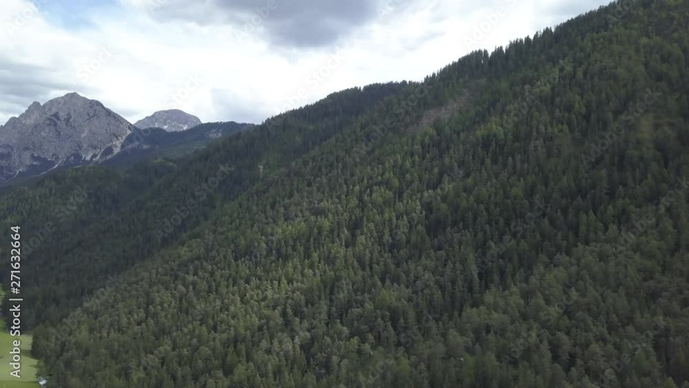Aerial Drone Shot of Mountains, Trees. Landscape Aerial Drone Shot of Mountains, Trees. Landscape