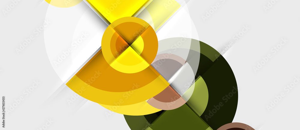 Geometric design abstract background - circles Geometric design abstract background - circles