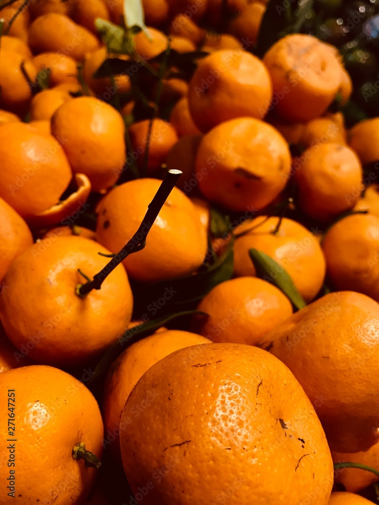 background of oranges