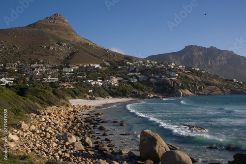 cliff rock seascape photo