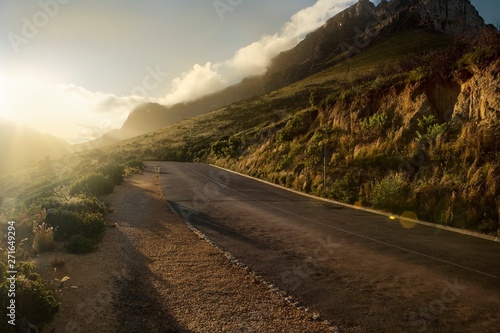 scenic land curve