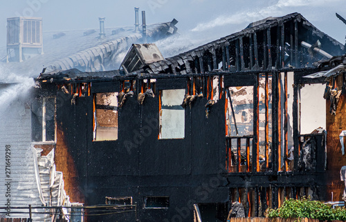 Fire in a 2-Story Occupied Multiple Dwelling photo