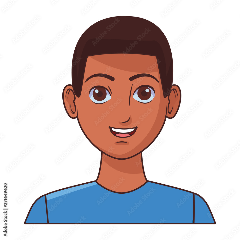 young man avatar cartoon character profile picture