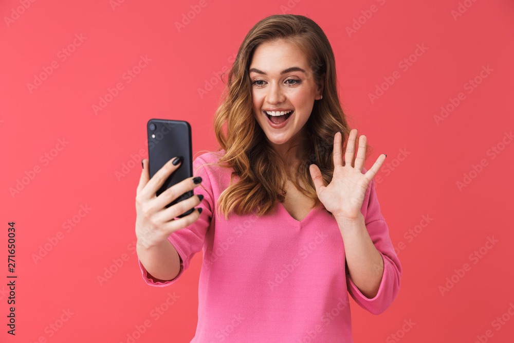 Lovely young blonde woman