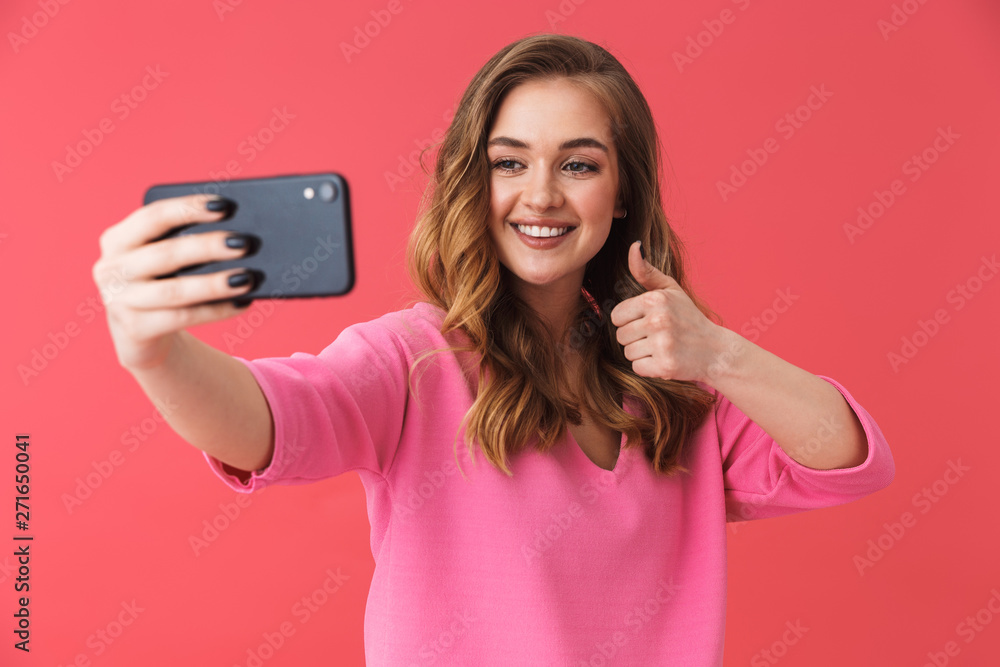 Fototapeta premium Lovely young blonde woman