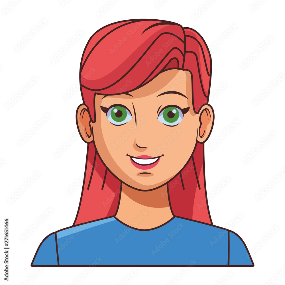 young woman avatar cartoon character profile picture young woman avatar cartoon character profile picture