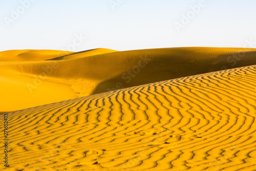 Thar Desert Dunes at Sunset
