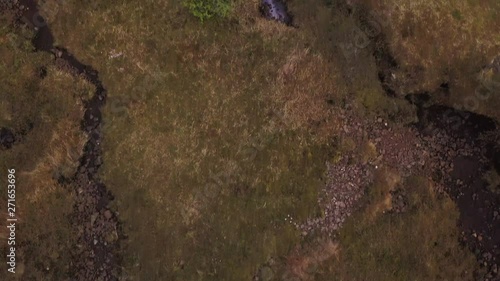 Wallpaper Mural Rural landscape in Iceland, overhead aerial Torontodigital.ca