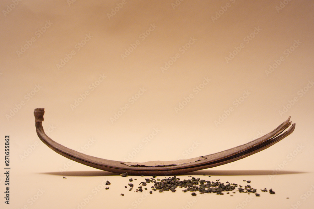 Obraz premium Very beautiful tea composition. Shooting in a studio with artificial light