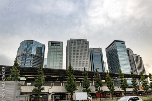 modern building in tokyo