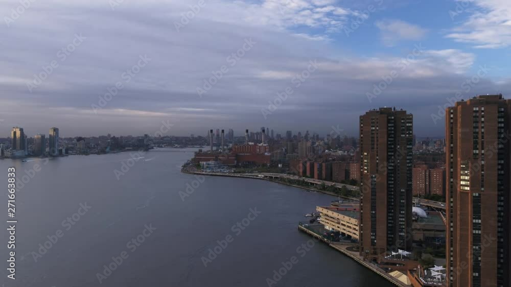 Aerial, buildings in downtown New York City Aerial, buildings in downtown New York City