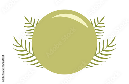 summer time badge vector illustratio