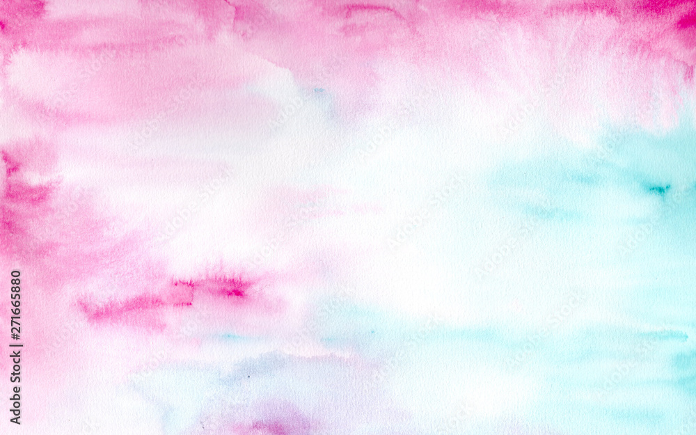 Fototapeta premium watercolor background with copy space for your text