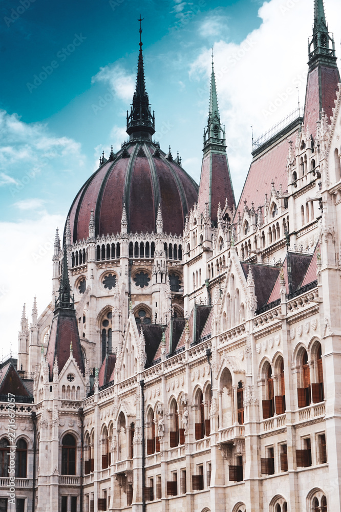 Fototapeta premium Parliament in Budapest, Hungary