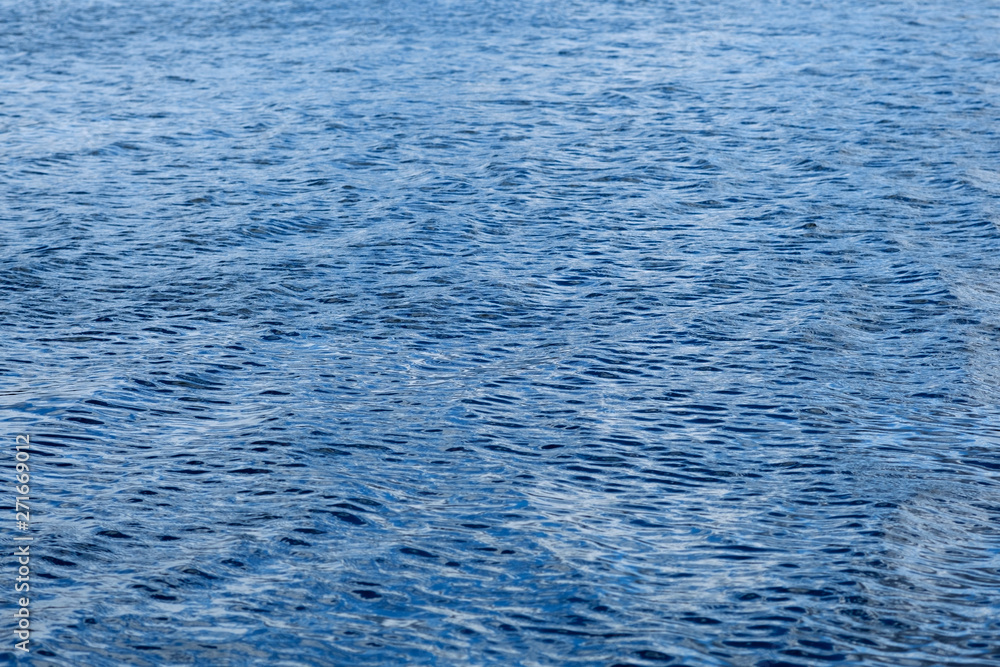 Obraz premium Water surface clean texture background. Abstract blue water 