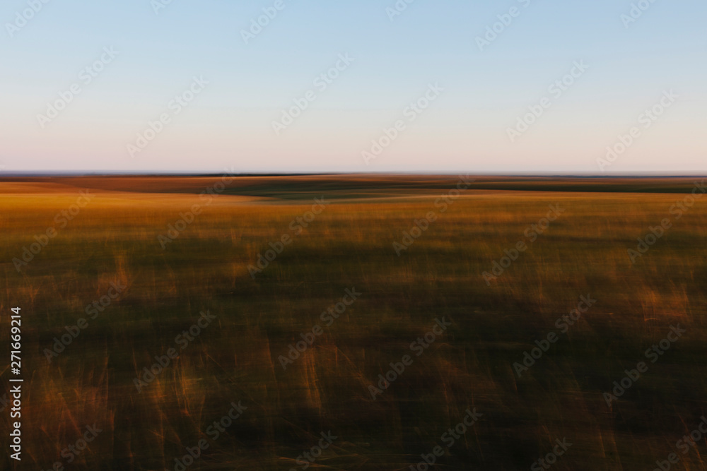 Abstract of Tallgrass Prairie Preserve landscape at dusk,Joseph H. Williams Tallgrass Prairie Preserve Abstract of Tallgrass Prairie Preserve landscape at dusk,Joseph H. Williams Tallgrass Prairie Preserve