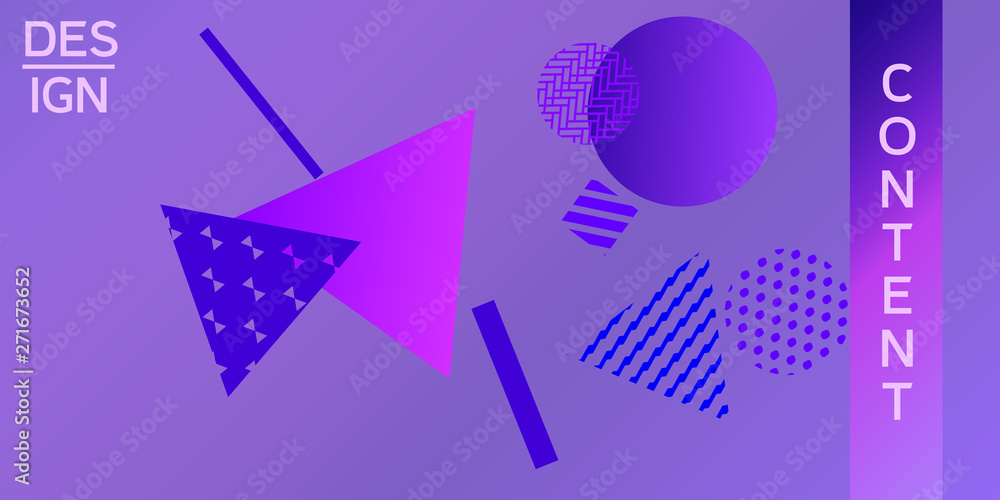 Geometric abstract background. Geometric abstract background.