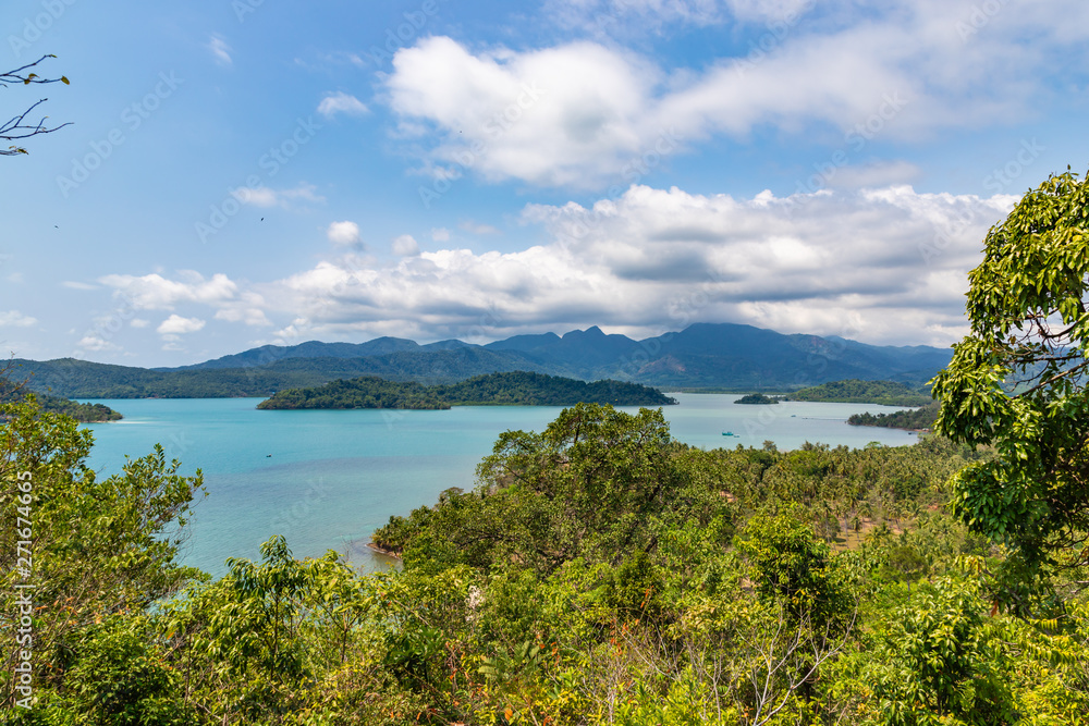 View from viewpoint on Koh Chang, Thailand