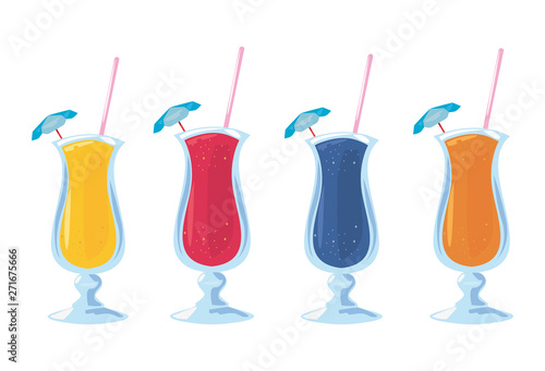 summer time holiday vector illustratio