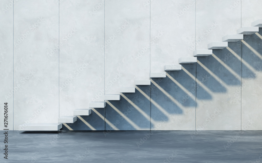 Obraz premium stairs leading upward, 3d rendering