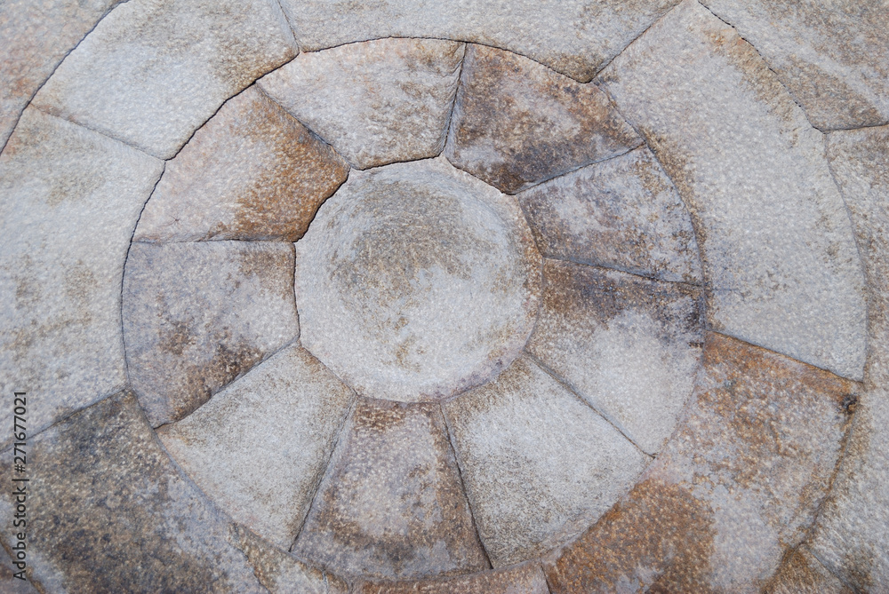 Kazanlak, Bulgaria - May 29, 2018 : Ancient Thracian royal tomb of Seuthes III, Golyama Kosmatka is a Thracian hill. It's in the Rose Valley around Kazanlak (UNESCO World Heritage Site)