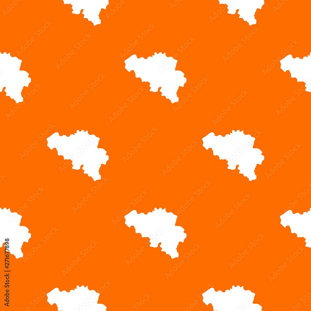 Germany map pattern vector orange for any web design best