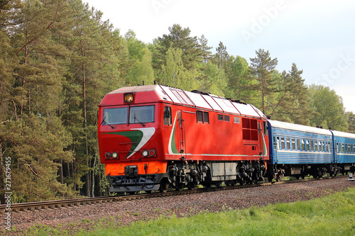 passenger locomotive