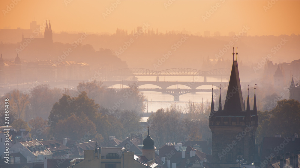 Panorama de Prague, République Tchèque