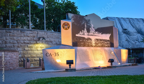 Fotografie uss historical monument of Indianapolis