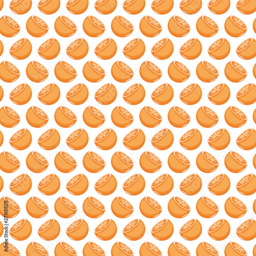 fresh oranges fruits pattern background
