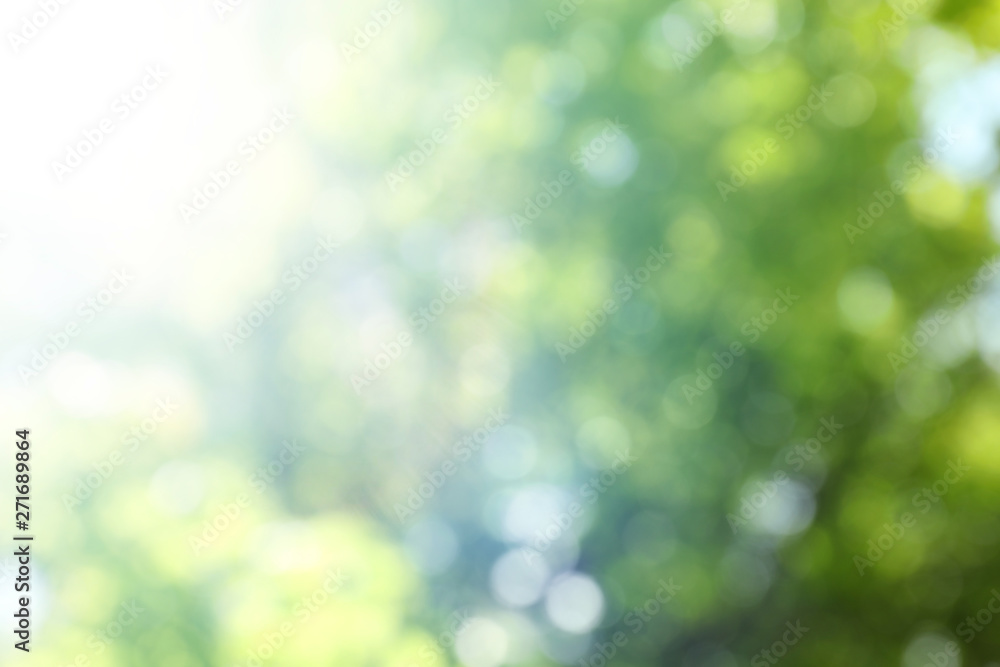 Blurred view of abstract green background. Bokeh effect Blurred view of abstract green background. Bokeh effect
