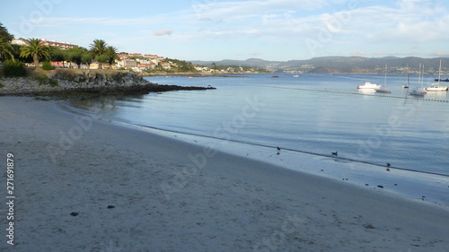 Sanxenso / Sangenjo, coastal village of Galicia,Spain photo
