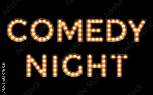 Comedy Club Sign for Nightclub