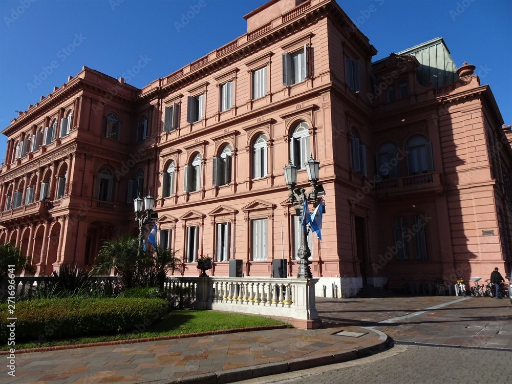 Casa Rosada of the City of Buenos Aires Argentina