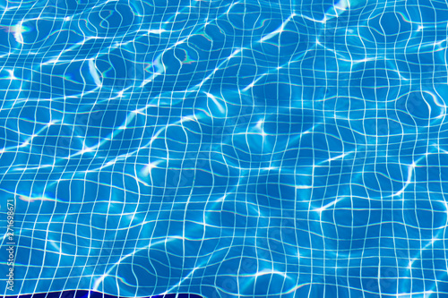 Water in the pool background