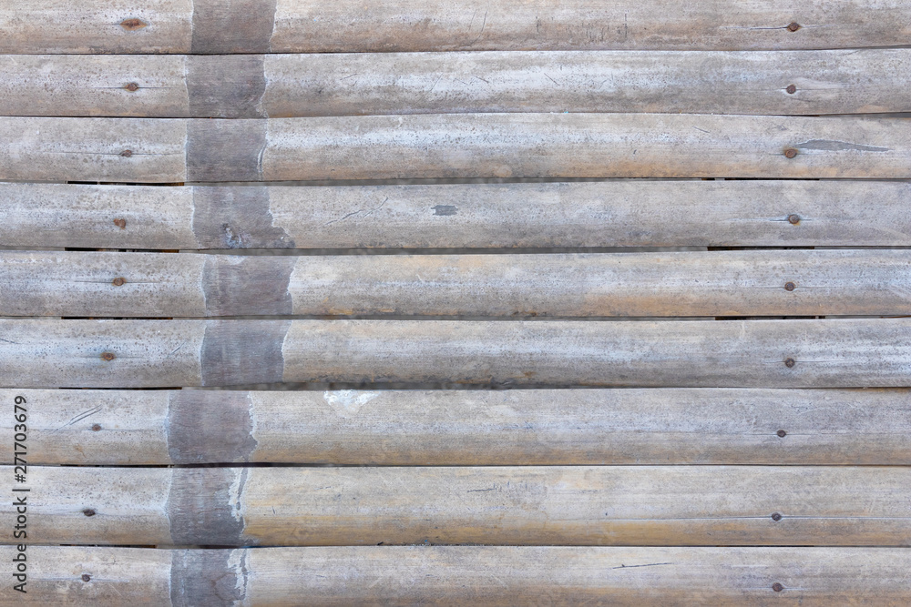Obraz premium Close up old Bamboo litter, Pattern of old bamboo, Old bamboo textture blackgroung.