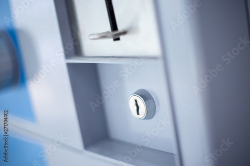 Coin slot of coin laundry vending machine