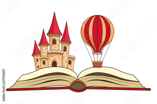 fantasy book with stories character