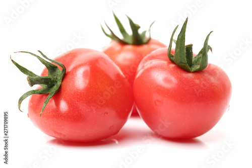 Wallpaper Mural fresh tomato isolated on white background Torontodigital.ca