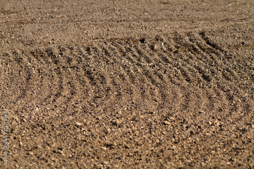 ploughed land ploughed land