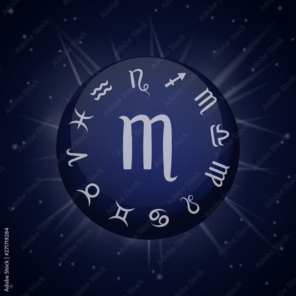 Scorpio zodiac sign. Scorpio zodiac sign.