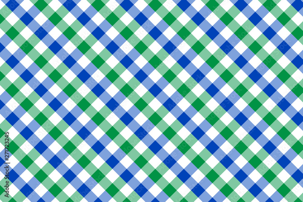 Mint and Light Blue Gingham pattern. Texture from rhombus/squares for - plaid, tablecloths, clothes, shirts, dresses, paper, bedding, blankets, quilts and other textile products. Mint and Light Blue Gingham pattern. Texture from rhombus/squares for - plaid, tablecloths, clothes, shirts, dresses, paper, bedding, blankets, quilts and other textile products.