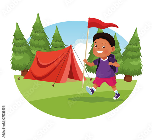 children on school field trip