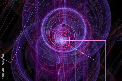abstract digital fractal fantasy design background imagination