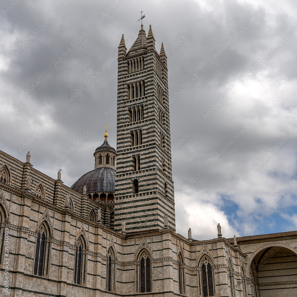 UNESCO, Piazza del Duomo, Cathedrale Santa Maria Assunta, Siena, Provinz Siena, Toskana, Italien, Europa