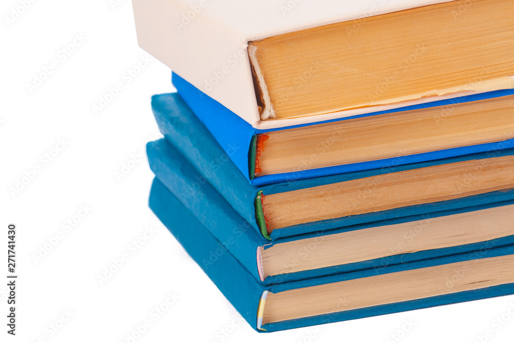 pile of books isolated on white background pile of books isolated on white background