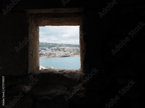 Greece Creta island Rethymno fortress Castle