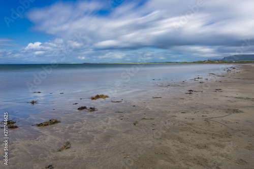 Fototapeta Naklejka Na Ścianę i Meble -  Cloudy Beach, Bundoran ,Drumacrin Co. Donegal ,Ireland,Atlantic